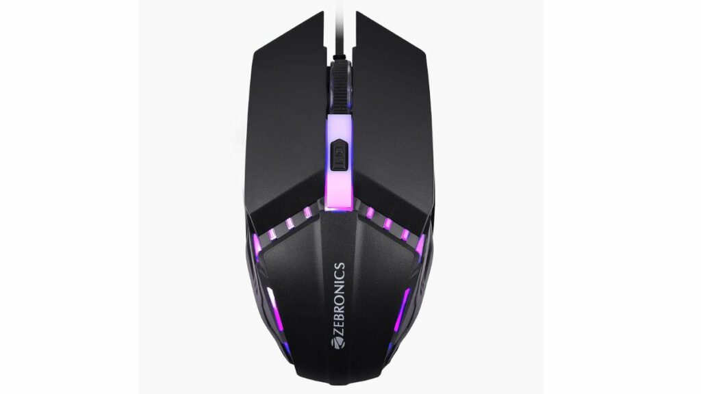 ZEBRONICS PHERO Wired Gaming Mouse