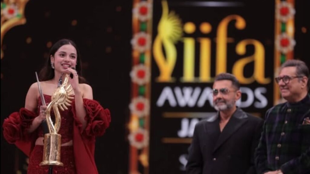 Nitanshi Goel IIFA Award 